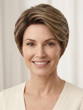 Outre Wigpop Troy Synthetic Wig OS DR Caramel NWT Womens Heat Resistant